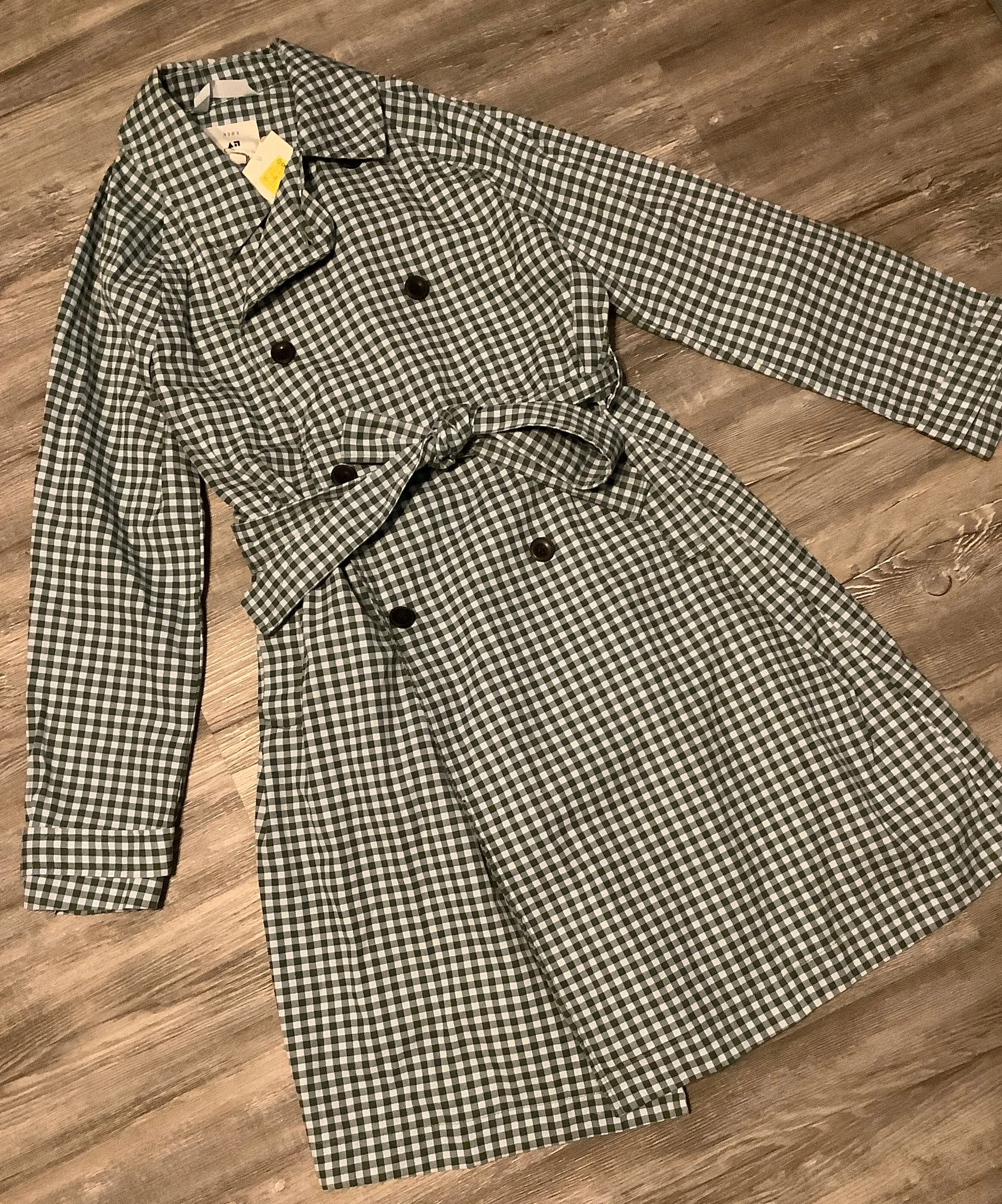 Checkered Pattern Jacket Other Clothes Mentor, Size L