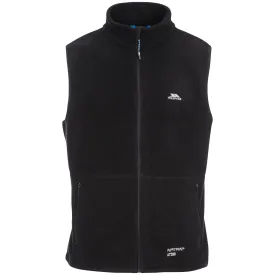Othos 2 Mens Full Zip Fleece Gilet in Black Marl