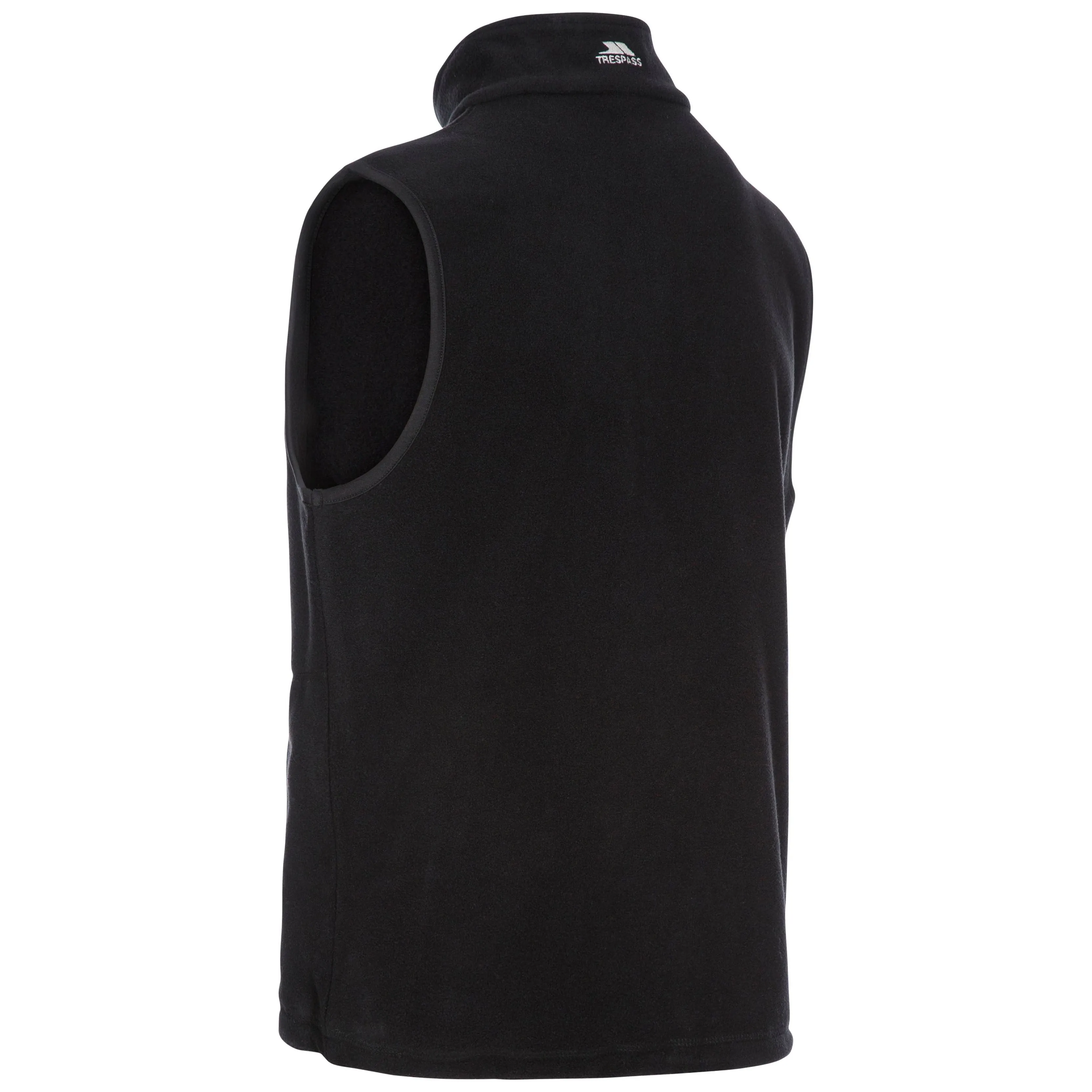 Othos 2 Mens Full Zip Fleece Gilet in Black Marl