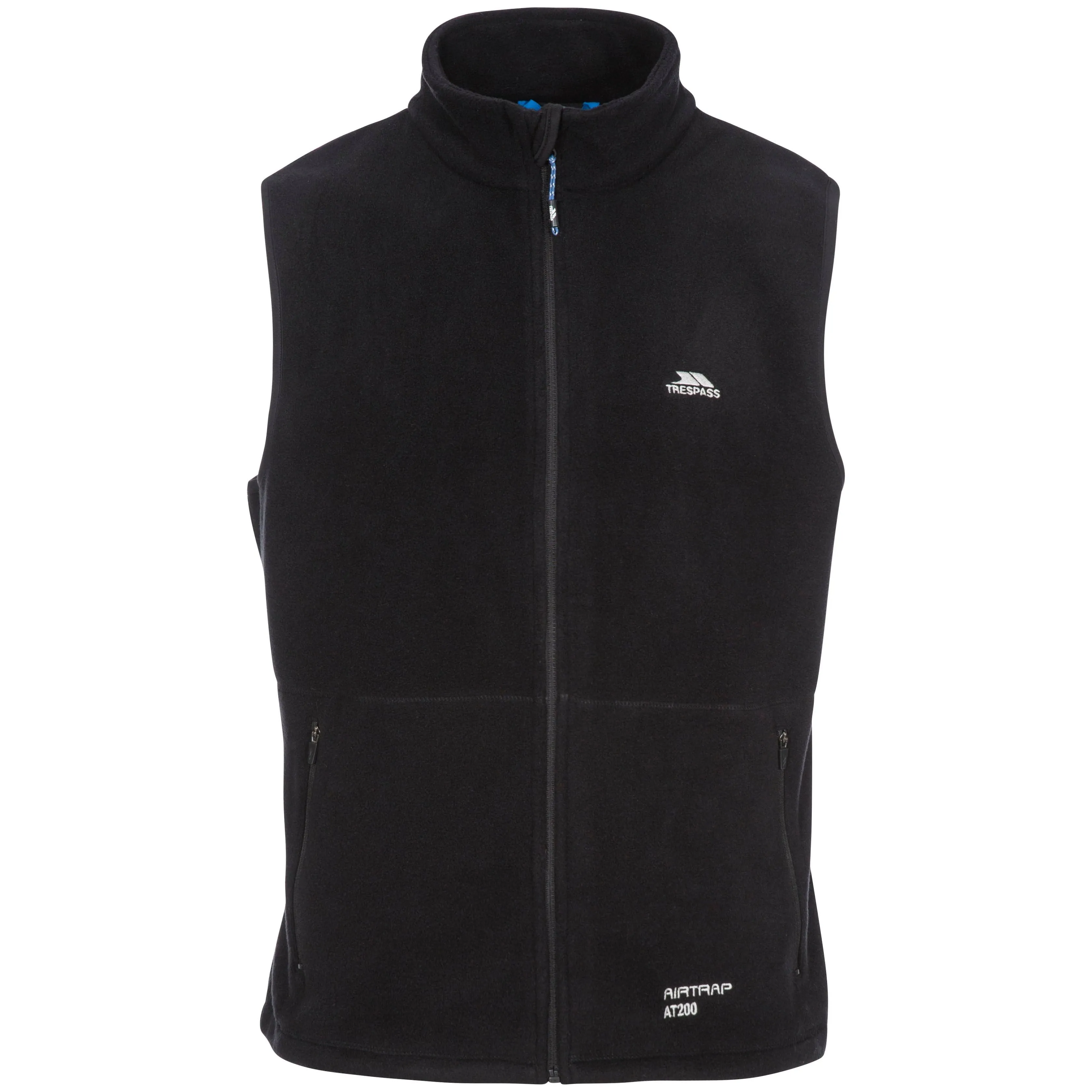 Othos 2 Mens Full Zip Fleece Gilet in Black Marl